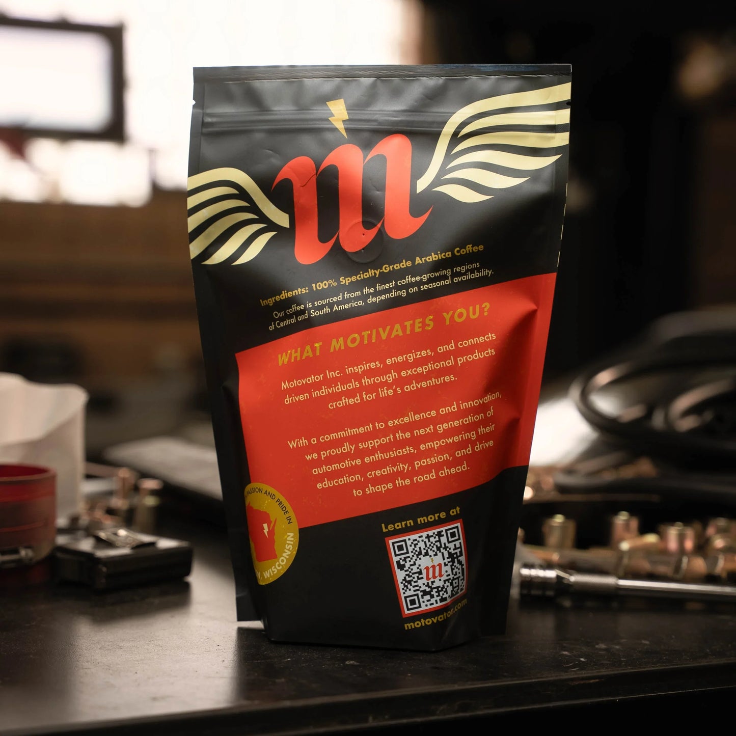 Motovator Spark! Premium Ground Coffee - Motovator, Inc.