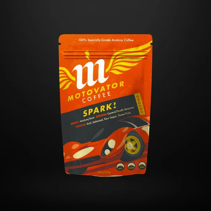 Motovator Spark! Premium Ground Coffee