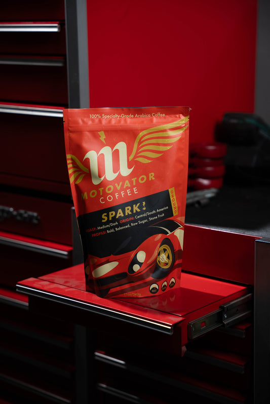 Motovator Spark! Premium Ground Coffee - Motovator, Inc.