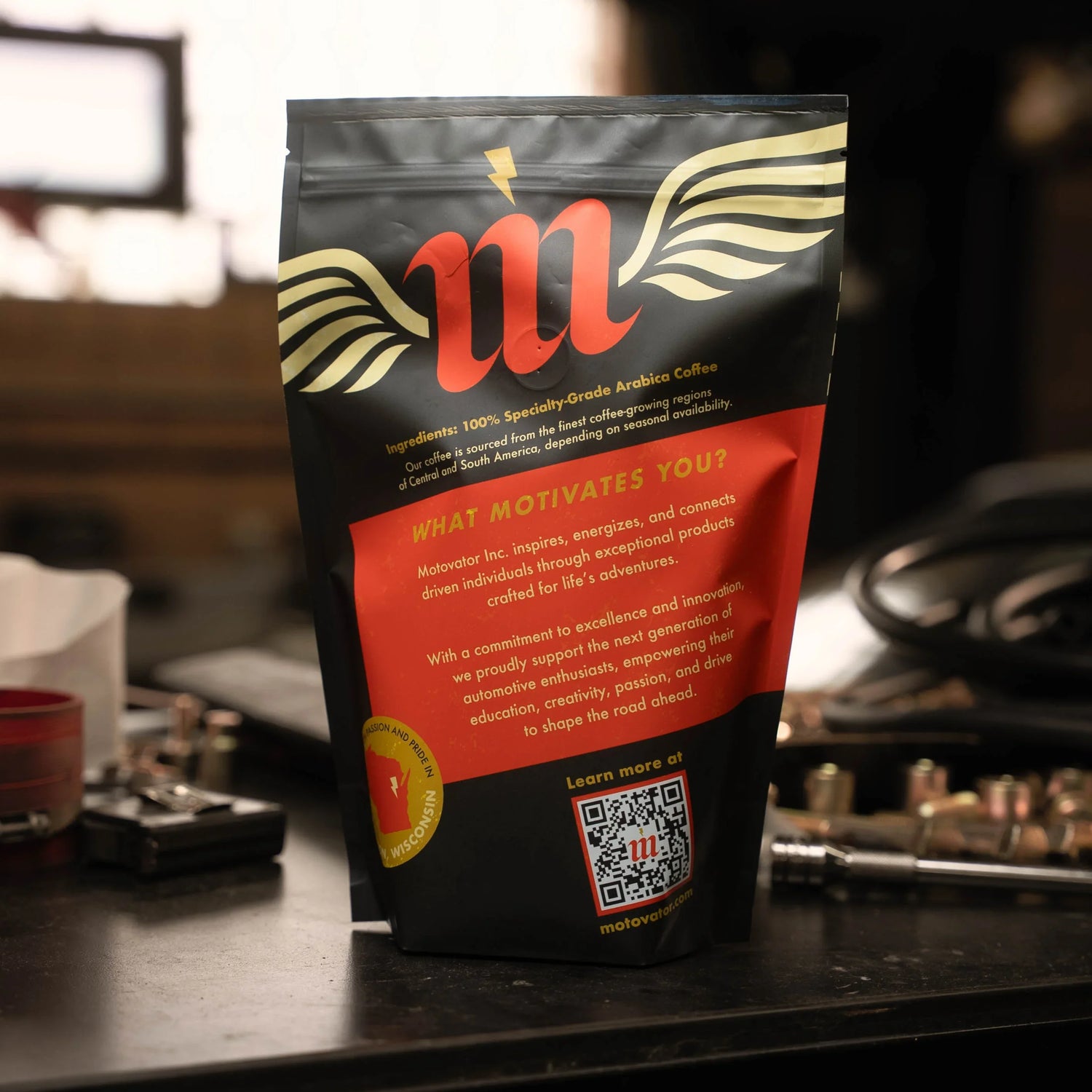 Motovator Spark! Premium Ground Coffee - Motovator, Inc.