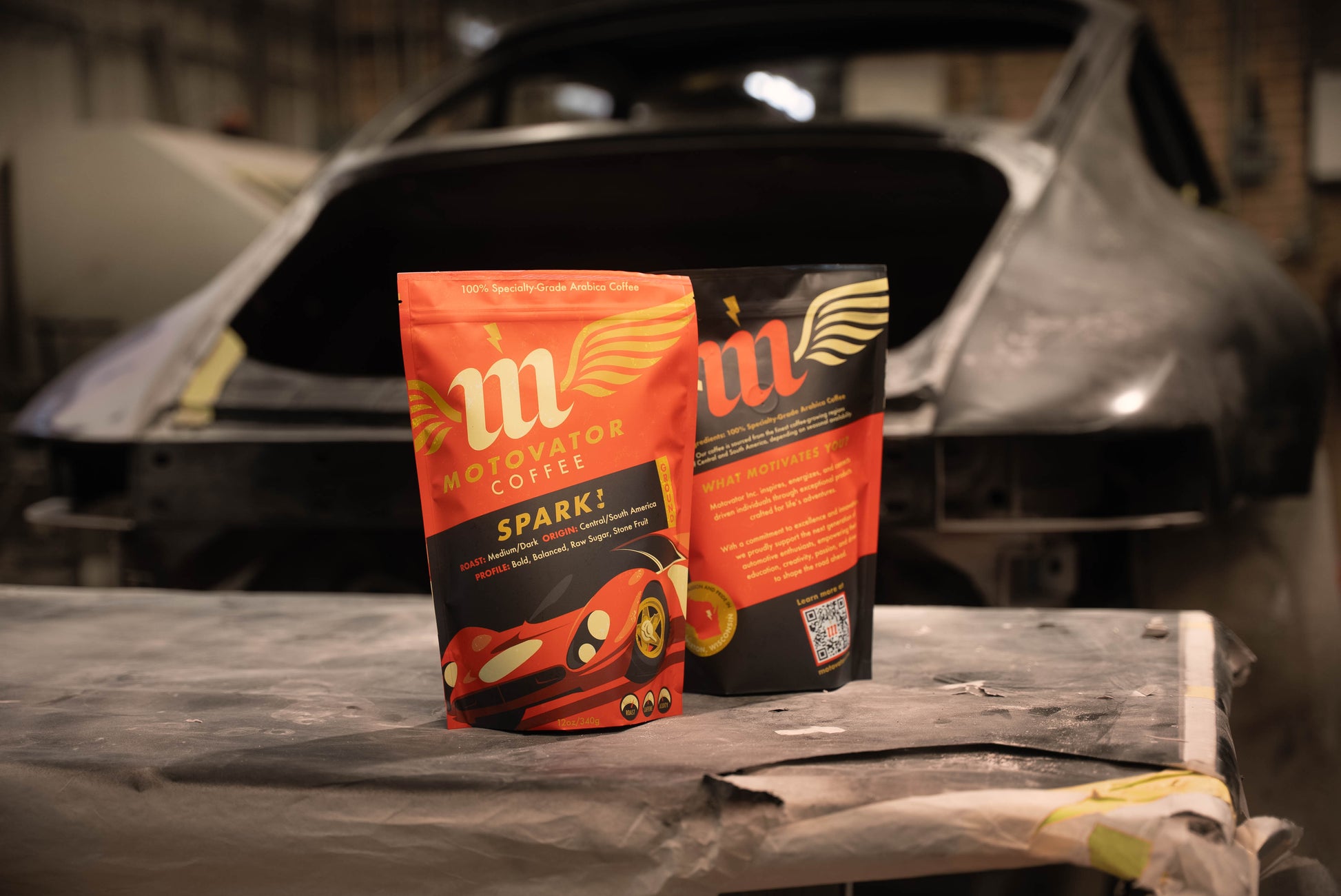Motovator Spark! Premium Ground Coffee - Motovator, Inc.
